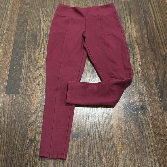 MUDD maroon legging size M - Picture 3 of 9